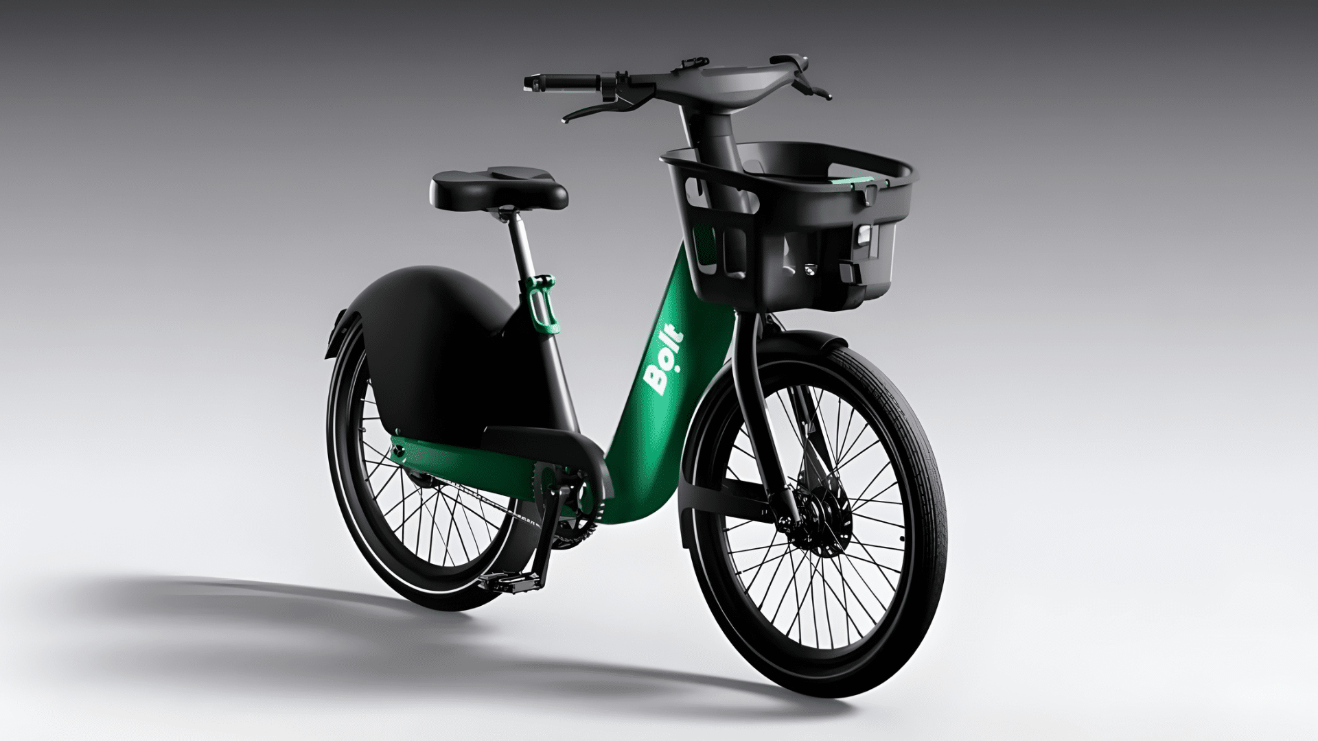 cadre compact du vélo électrique en libre-service Bolt avec batterie intégrée