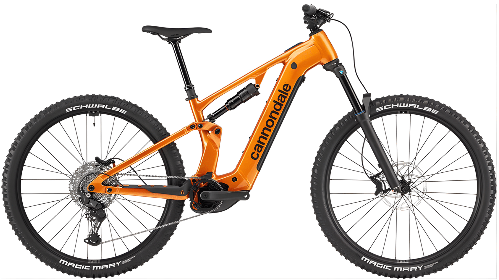 VTT électrique tout suspendu Cannondale Moterra 4 en promotion pendant les soldes d’hiver 2026