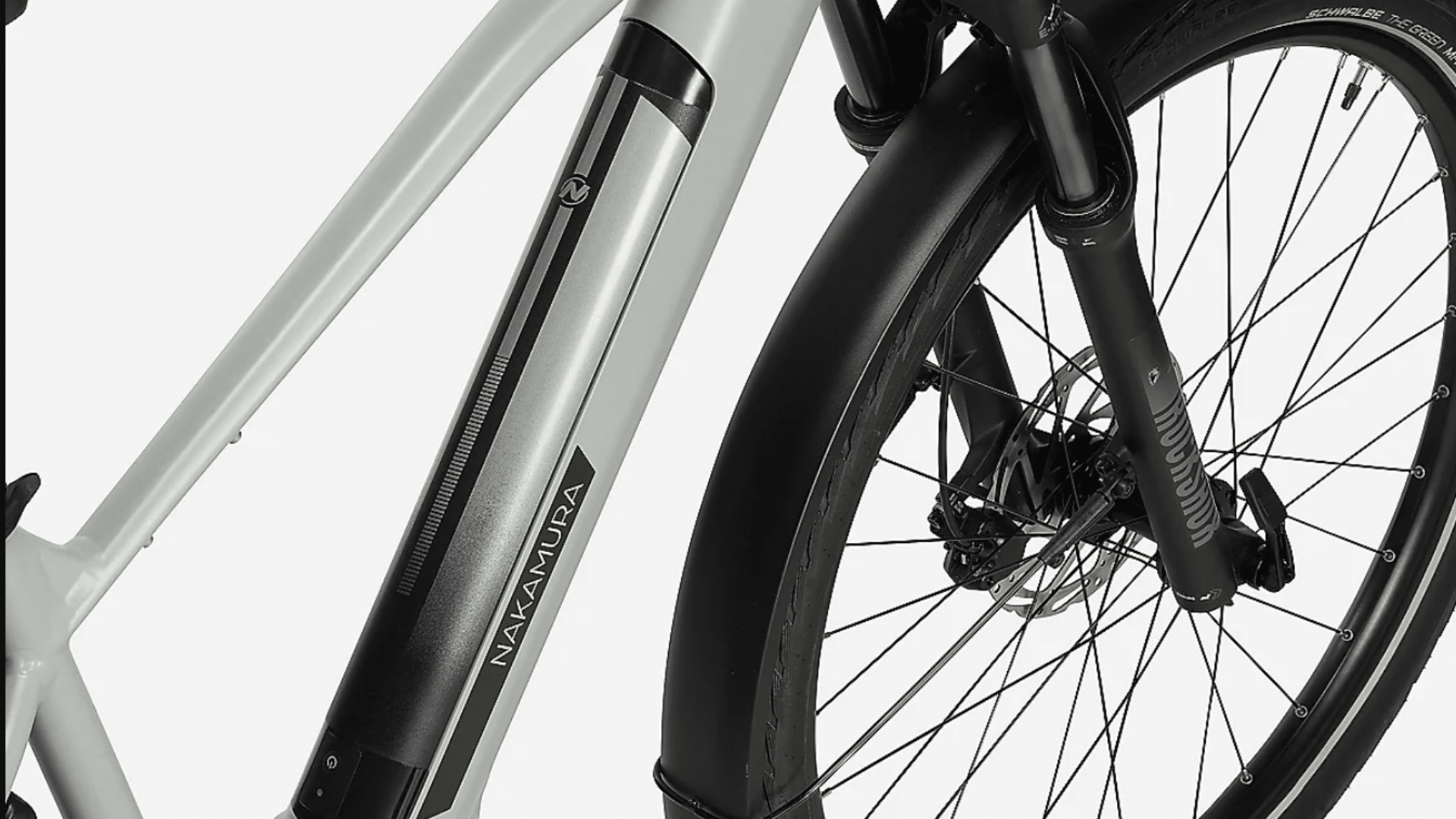 Batterie 460 Wh Nakamura Crossover GT intégrée tube diagonal autonomie réelle 58 km