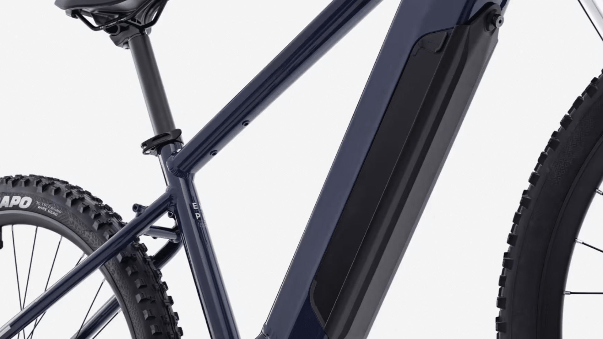 VTT électrique Rockrider E-EXPL 140 test batterie 499 Wh autonomie