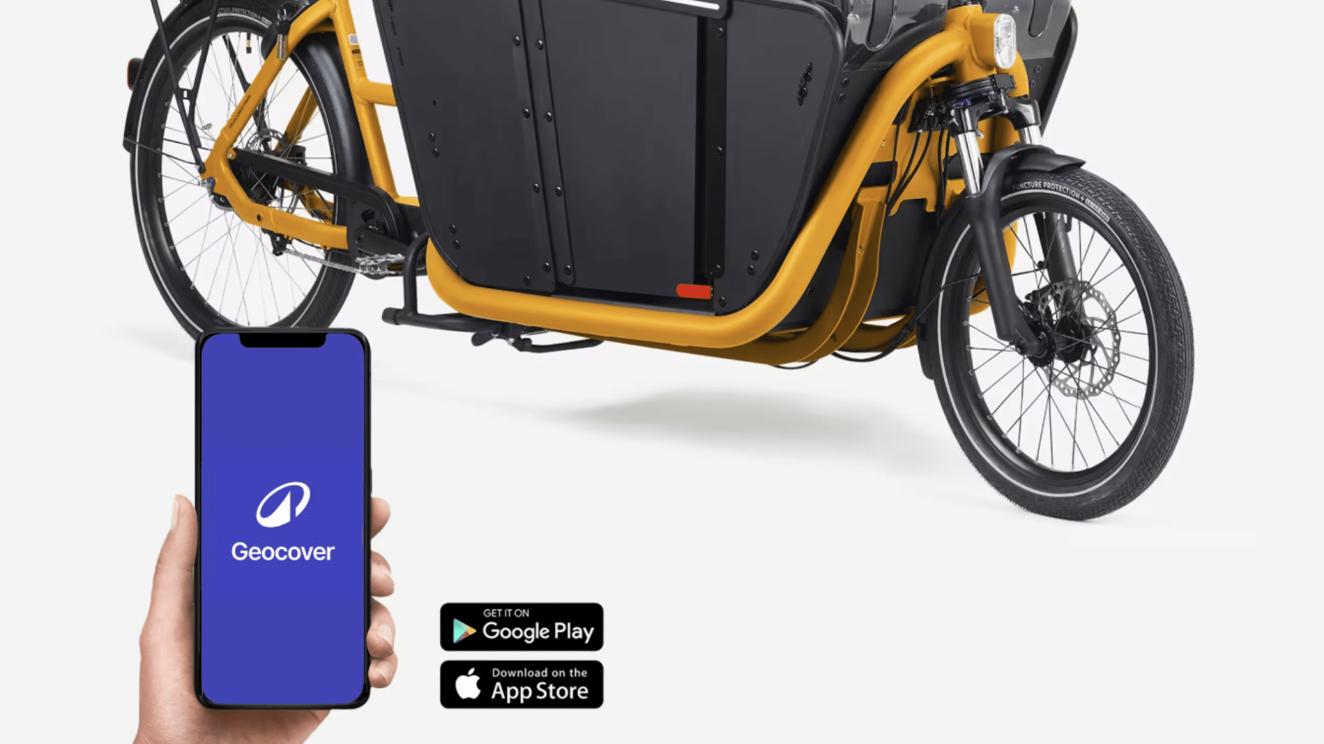 Application Decathlon Geocover GPS 4G sur Btwin F900E