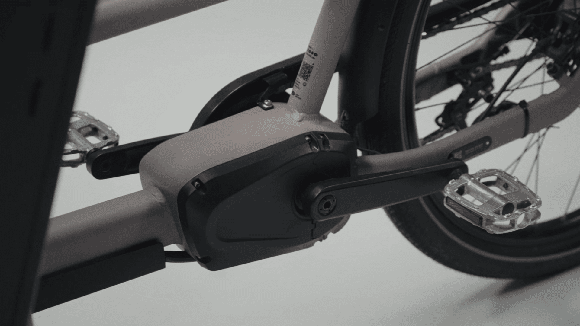Moteur central Brose S Mag 90 Nm du vélo cargo Btwin F900E
