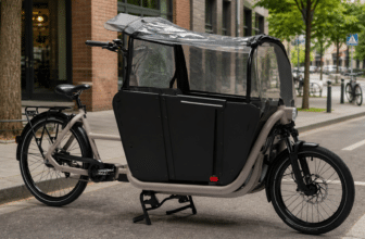Velo cargo electrique biporteur famille f900e