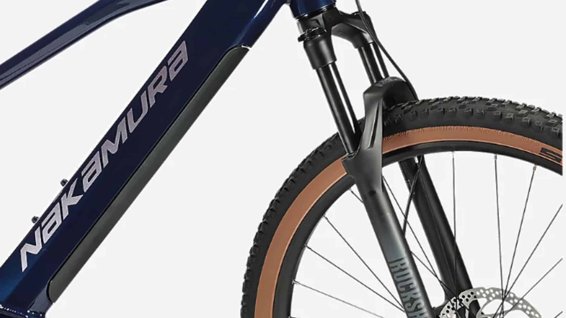 Balise alt Fourche RockShox Judy Silver TK 120 mm à air sur le Nakamura E-Summit 960