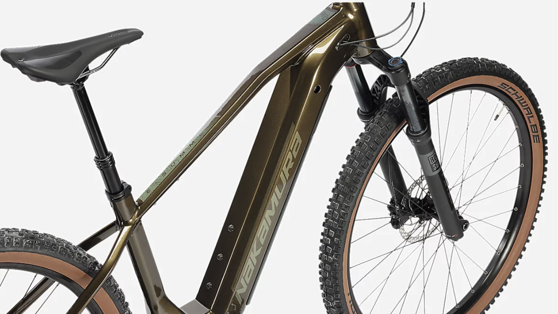 Cadre aluminium et batterie 600 Wh intégrée du Nakamura E-Summit 990
