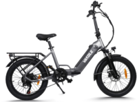 Vakole VT4 Fat bike VTC électrique pliable cadre bas Shimano 7 V 468 Wh